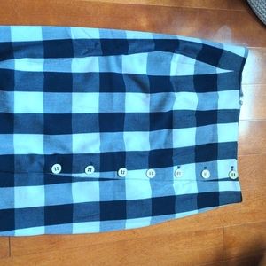 Le Chateau Buttoned Skirt